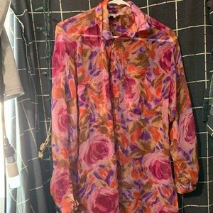 Peters & Ashley Floral Blouse